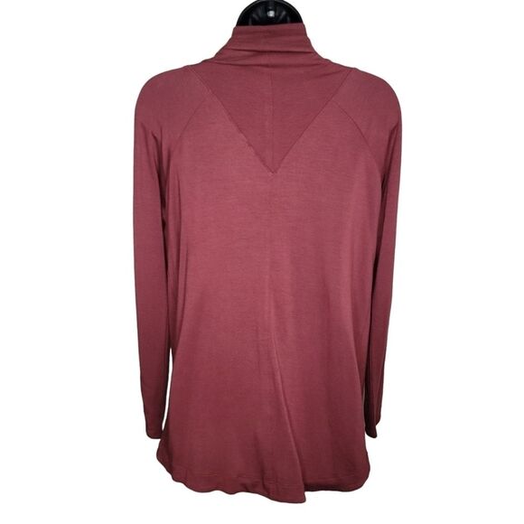 Athleta Maple Red Nirvana Wear Two Ways Wrap Cardigan Xs - Picture 5 of 6